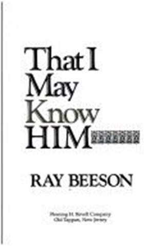 That I may know Him,Used