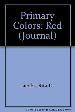 Primary Colors Red Journal