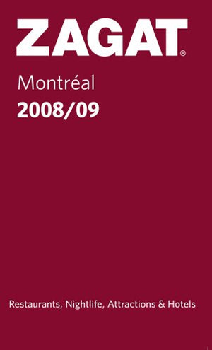 Zagat Montreal 2008/09,Used