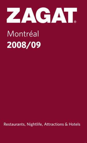 Zagat Montreal 2008/09,Used