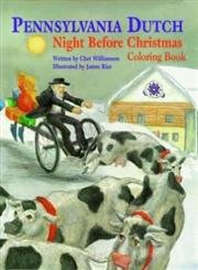 Pennsylvania Dutch Night Before Christmas Coloring Book,Used