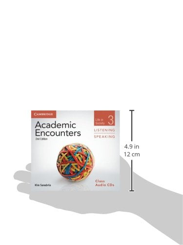 Academic Encounters Level 3 Class Audio CDs (3) Listening and Speaking,Used