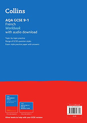 AQA GCSE 91 French Workbook (Collins GCSE 91 Revision),Used
