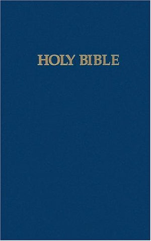 The Holy Bible: King James Version Pew Bible Blue,Used
