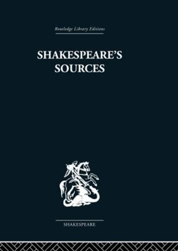 Shakespeare's Sources: Comedies and Tragedies,Used