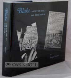 Blake and the Idea of the Book,Used