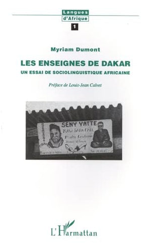 Les Enseignes de Dakar: Un essai de sociolinguistique africaine,Used