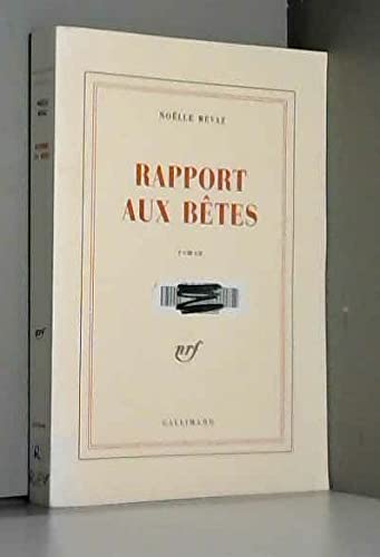 Rapport aux btes,Used