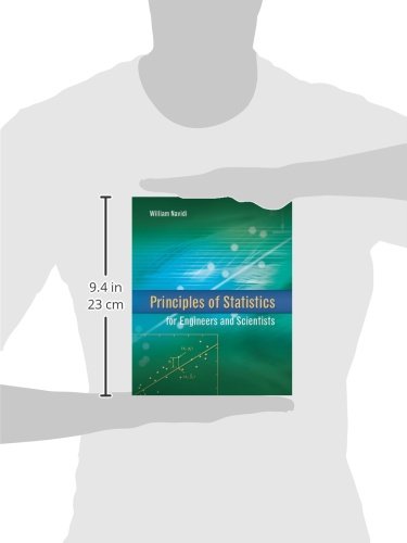Principles of Statistics for Engineers and Scientists,New