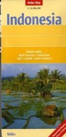 Indonesia Nelles Map (CARTE),Used
