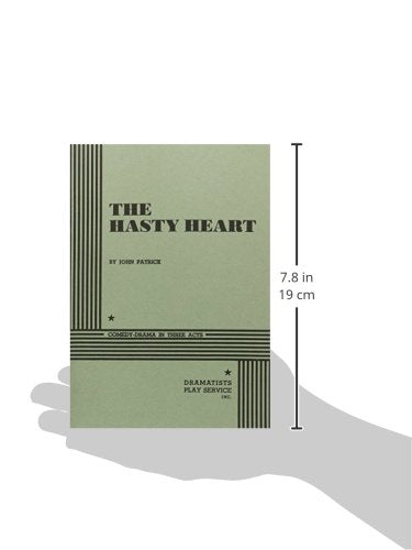 The Hasty Heart. (Acting Edition for Theater Productions),Used