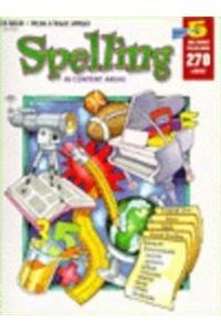 Spelling in content areas,Used
