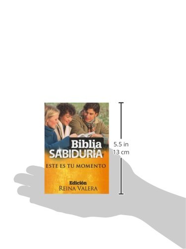 Biblia Sabiduria: Este es tu momento (Spanish Edition),Used