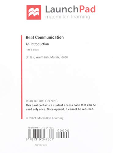 LaunchPad for Real Communication (SixMonth Access),Used