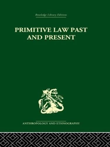 Primitive Law, Past and Present,New
