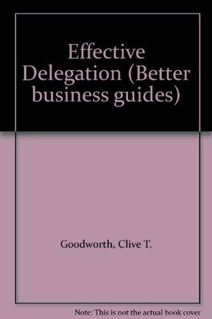Effective delegation (Better business guides),Used
