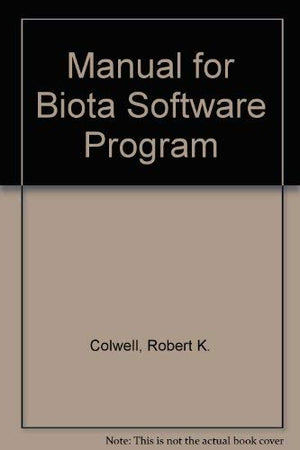 Biota: The Biodiversity Database Manager,Used
