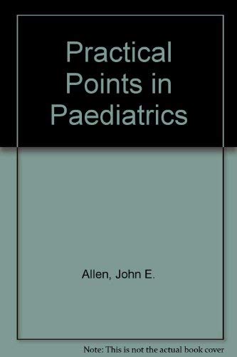Practical points in pediatrics,Used