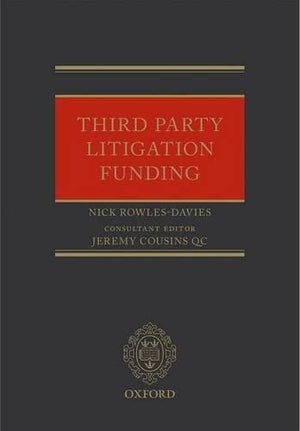 Third Party Litigation Funding,Used