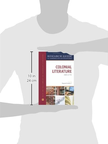 Colonial Literature, 16071776 (Research Guide to American Literature),Used