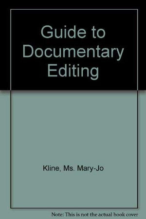 Guide to Documentary Editing,Used