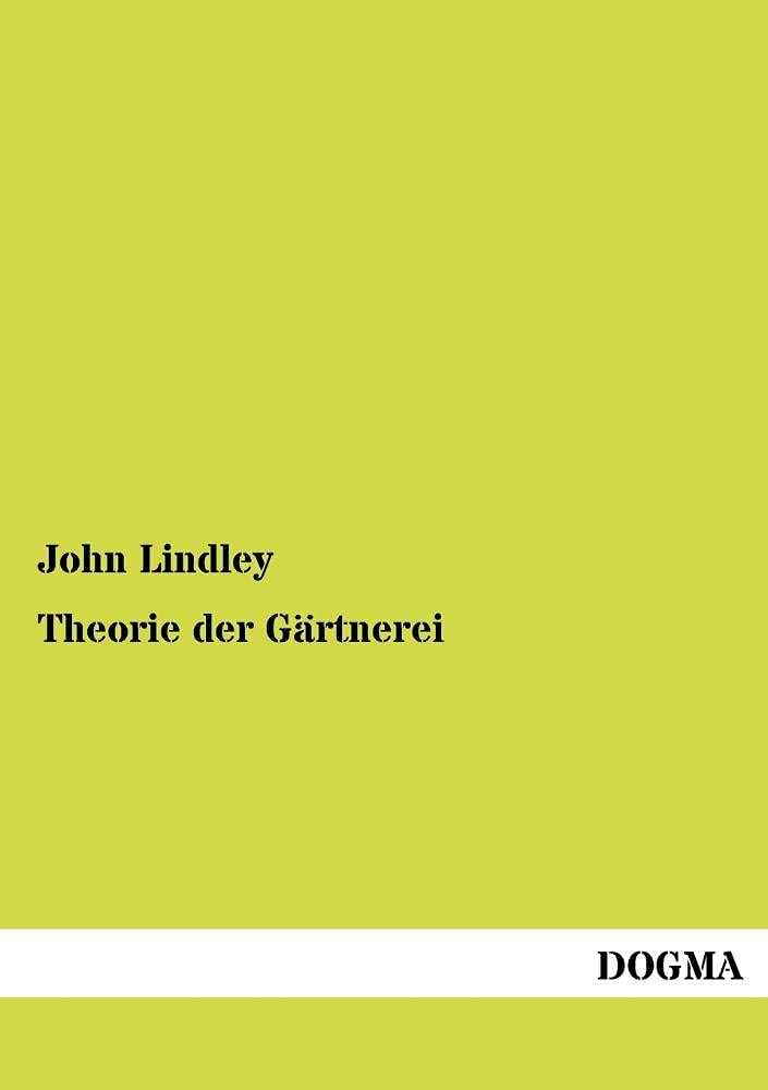 Theorie der Gaertnerei (German Edition),Used