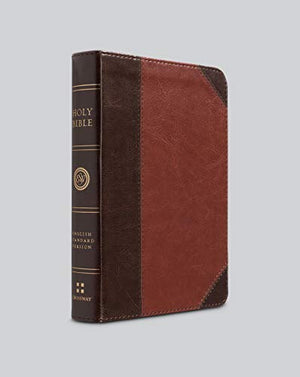 ESV Large Print Compact Bible (TruTone, Brown/Cordovan, Portfolio Design),Used