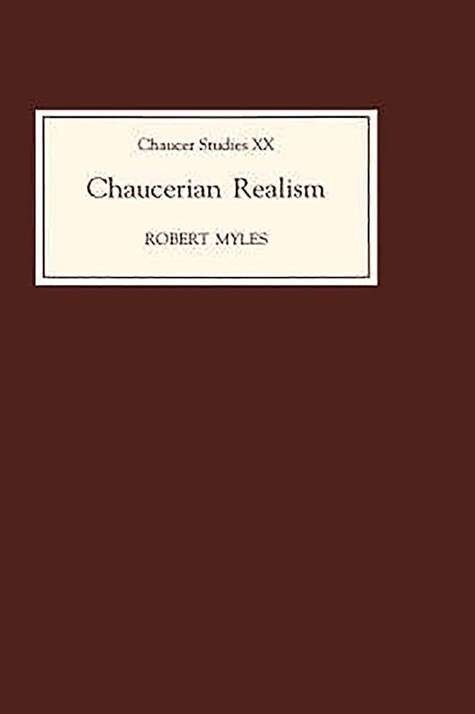 Chaucerian Realism (Chaucer Studies, 20) (Volume 20),Used