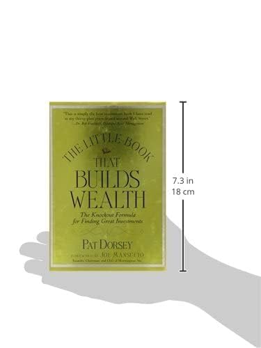The Little Book That Builds Wealth: The Knockout Formula For Finding Great Investments,New