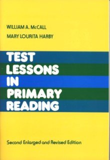 Test Lessons in Primary Reading, Lesson Booklet,New