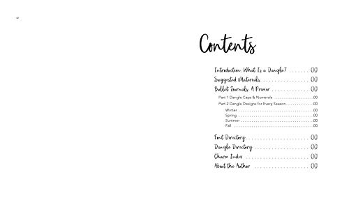A Dangle A Day: Lettering & Designs With Charms For Every Season
