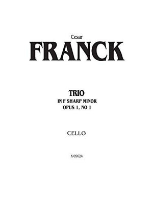 Trio in FSharp Minor, Op. 1, No. 1: For Violin, Cello and Piano (Kalmus Edition),Used
