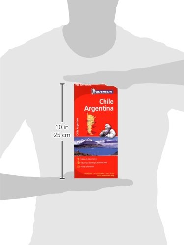 Michelin Chile/Argentina Map 788 (Maps/Regional (Michelin)),Used