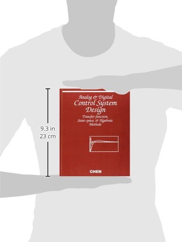 Analog and Digital Control System Design: TransferFunction, StateSpace, and Algebraic Methods,Used