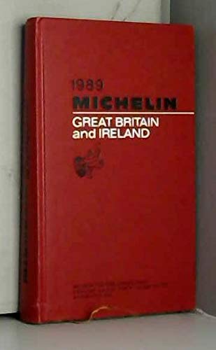 Michelin RedGreat Britian and Ireland 1989,Used
