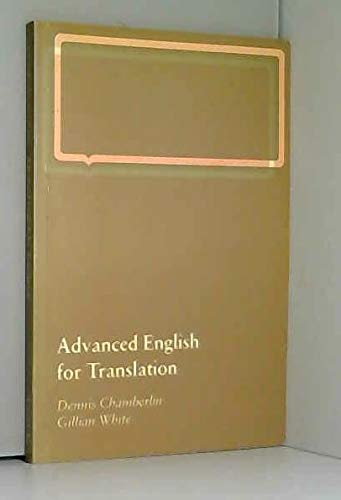 Advanced English for Translation,Used