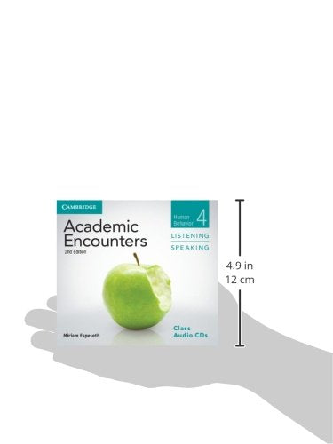 Academic Encounters Level 4 Class Audio CDs (3) Listening and Speaking,Used
