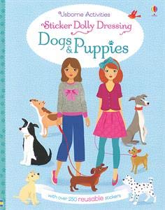 Sticker Dolly Dressing Dogs and Puppies,Used