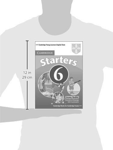 Cambridge Young Learners English Tests 6 Starters Answer Booklet: Examination Papers from University of Cambridge ESOL Examinati,Used