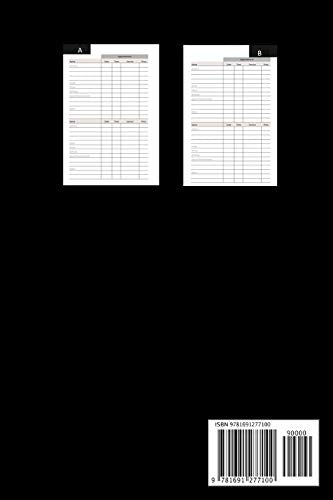 Personal Trainer Client Data Log Book: 6 x 9 Personal Training Professional Client Tracking Address & Appointment Book with A to,Used