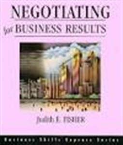 Negotiating for Business Results,Used