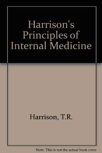 Harrisons Principles Of Internal Medicine Companion Handbook,Used