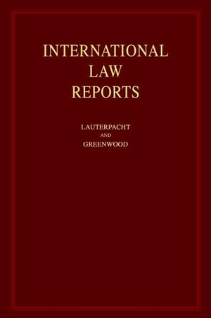 International Law Reports (Volume 73),Used