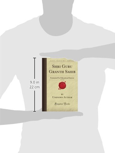 Shri Guru Granth Sahib, Vol. 2 of 4: Formatted For Educational Interest (Forgotten Books),Used