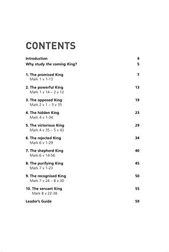 Mark 18: The Coming King (Good Book Guides),Used