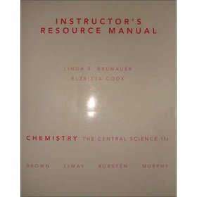 Instructor's Resource Manual (Chemistry the Central Science 11E),Used