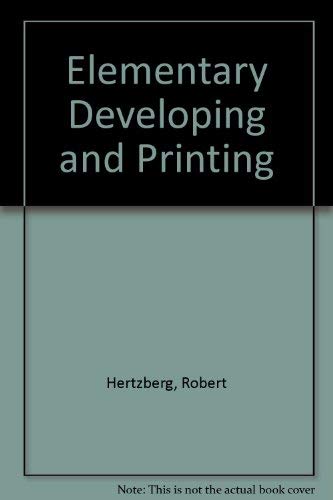 Elementary developing and printing,,Used