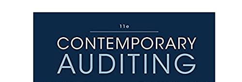 Contemporary Auditing,New