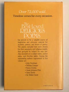 The BestLoved Religious Poems,Used