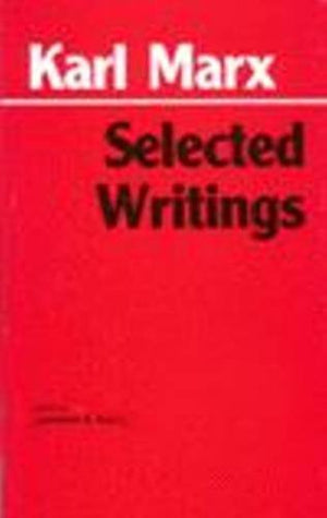 Marx: Selected Writings (Hackett Classics),Used